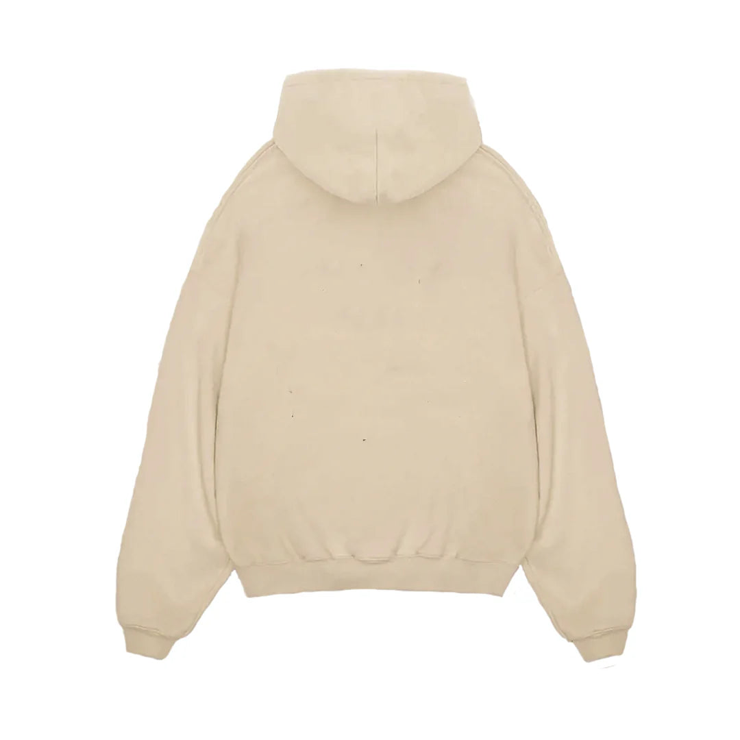 RK BLANK HOODIE BROWN OVERSIZED