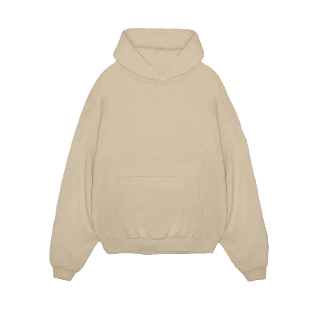 RK BLANK HOODIE BROWN OVERSIZED