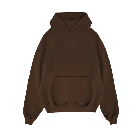 RK BLANK HOODIE COFFEE OVERIZED